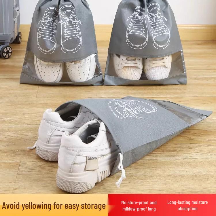 Пылезащитная дорожная сумка-органайзер для хранения обуви для белой обуви