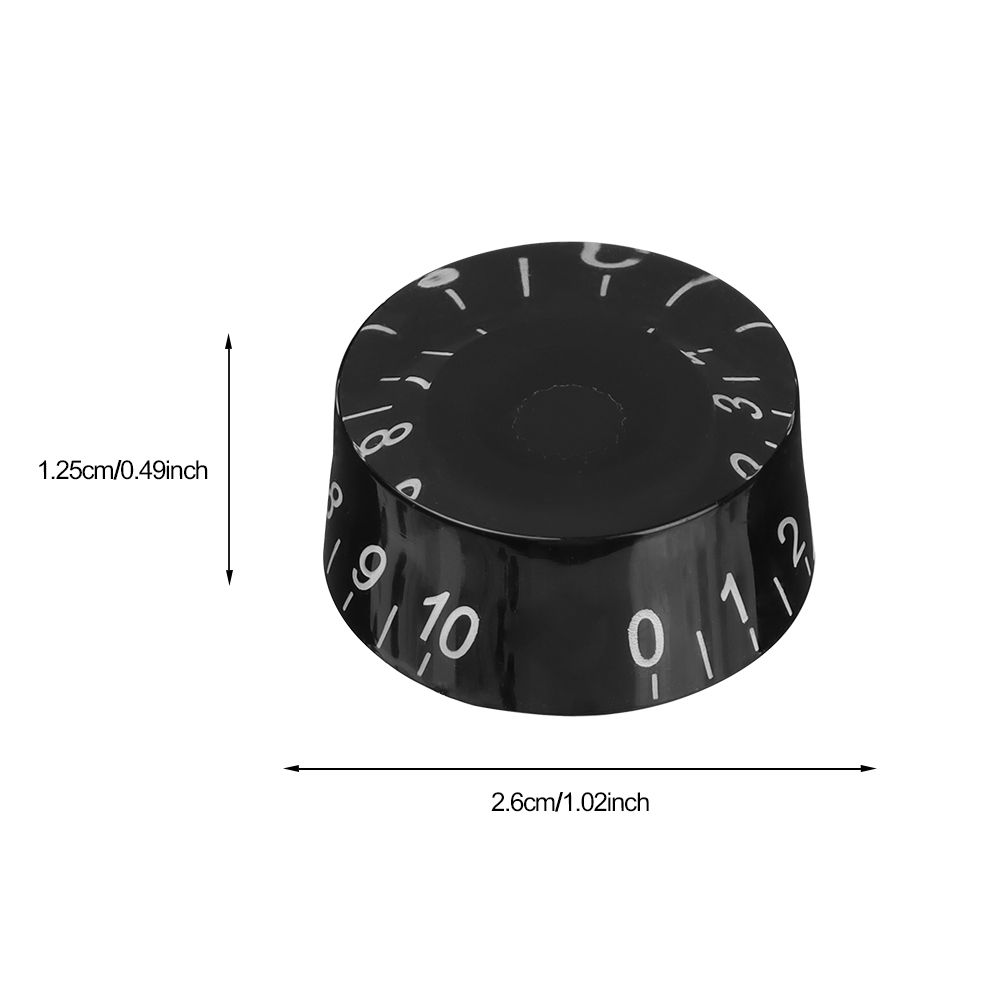 Accessories Tone Volume Knobs Bass Tuning Switch Electric Guitar Speed Control Bucket Shape Knob