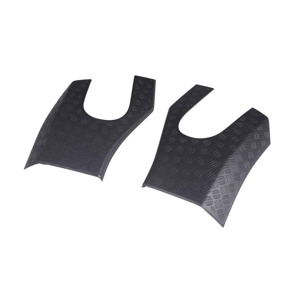 Комплект из 2 штук накладок на боковые молдинги передних противотуманных фар, защитных накладок на передний капот и угловых накладок кузова для Toyota FJ Cruiser 2007-2021