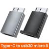 Connector Mobile Hard Disk Type-C OTG Adapter Converter USB C To USB 3.0 Micro B Female To Male