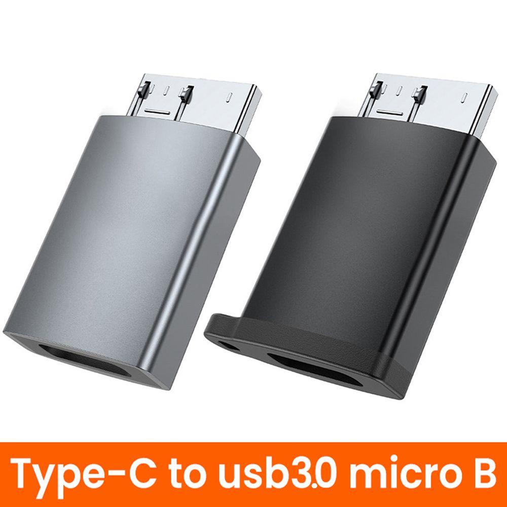 Alloy HDD Mobile Hard Disk USB C To USB 3.0 Micro B Female To Male Type-C OTG Adapter Converter