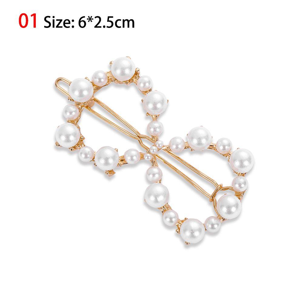 Elegant Headwear Hair Styling Barrettes Hair Clips Hairgrip Women Pearls Hairpins