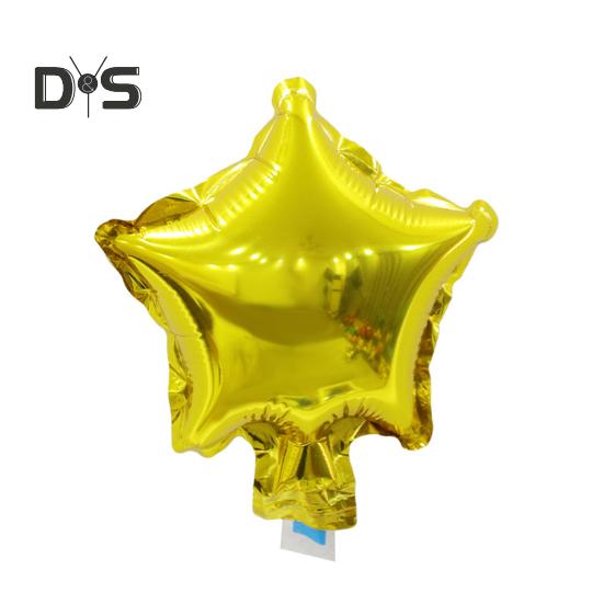 10 шт. достаточное количество пентаграмм фольгированные шары анти взрыв привлекательные сердечные праздничные шары аксессуары для дня рождения