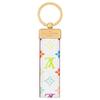 LOUIS VUITTON Takashi Murakami Collaboration DRAGONNE Monogram Canvas Keychain Bag Accessory Women's White M03730