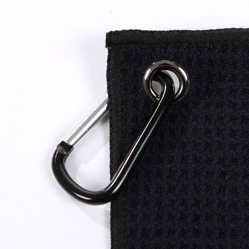 Golfs Towels Microfiber Golfs Towels Absorbent Golfs Towel with Carabiner Clip for Golfs Bag Fitness Sport Outdoor Yoga