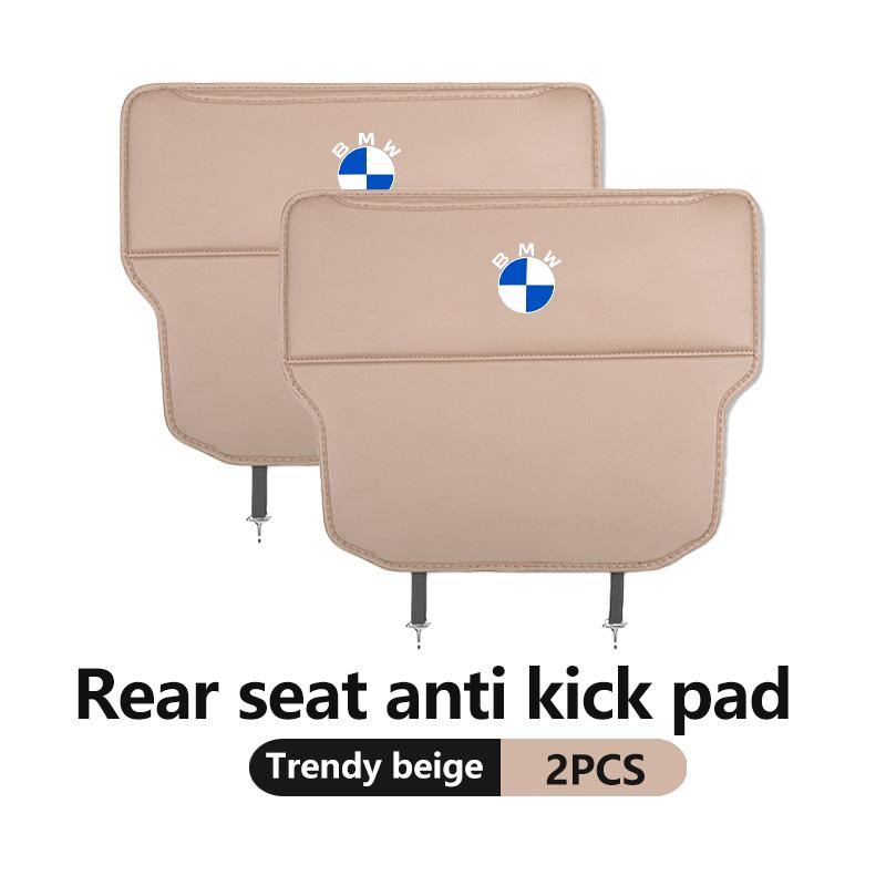 PGTK1 Car Seat Anti-kick Pad Children Anti Dirty Mat Storage Bag For BMW M 1 3 4 5 6 7 Series M3 M6 F01 F02E34 E36 E70 F10 X6 X1