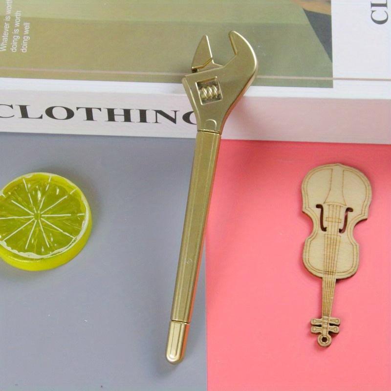 10 шт. 0,5 мм креативная пластиковая гелевая ручка в форме гаечного ключа повседневная декомпрессионная ручка для подписи подарок подарочная специальная ручка