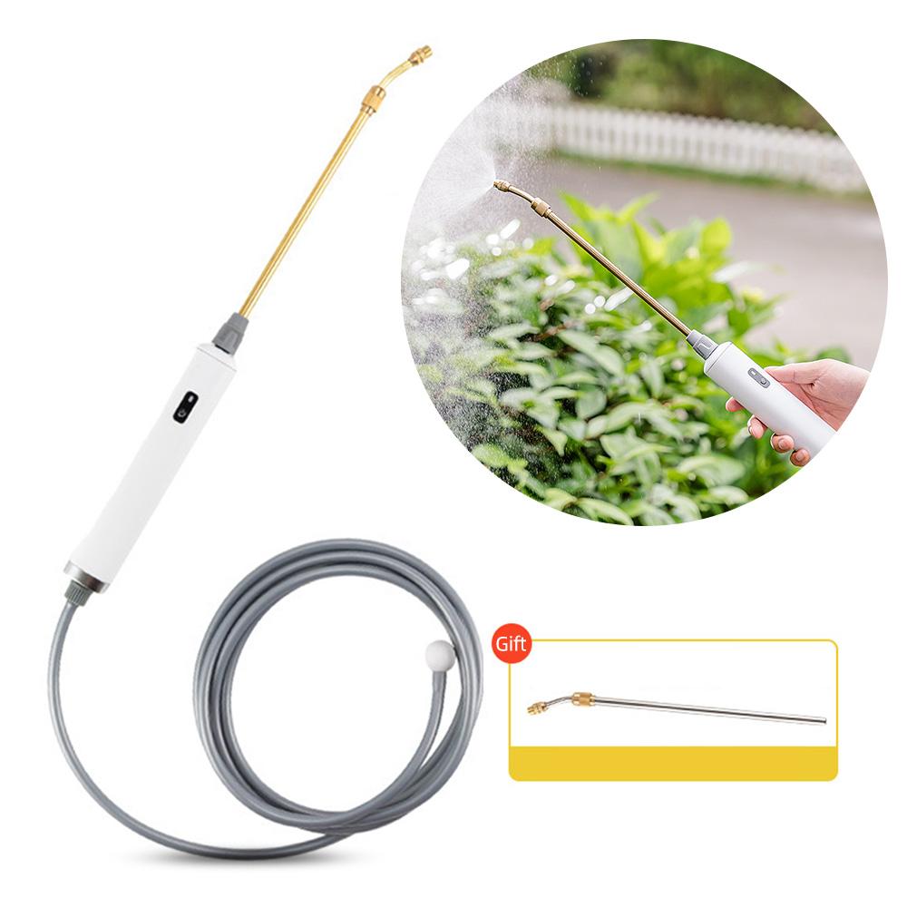 Поливочная насадка из нержавеющей стали с 3 регулируемыми распылителями и простым управлением в один клик, электрическая