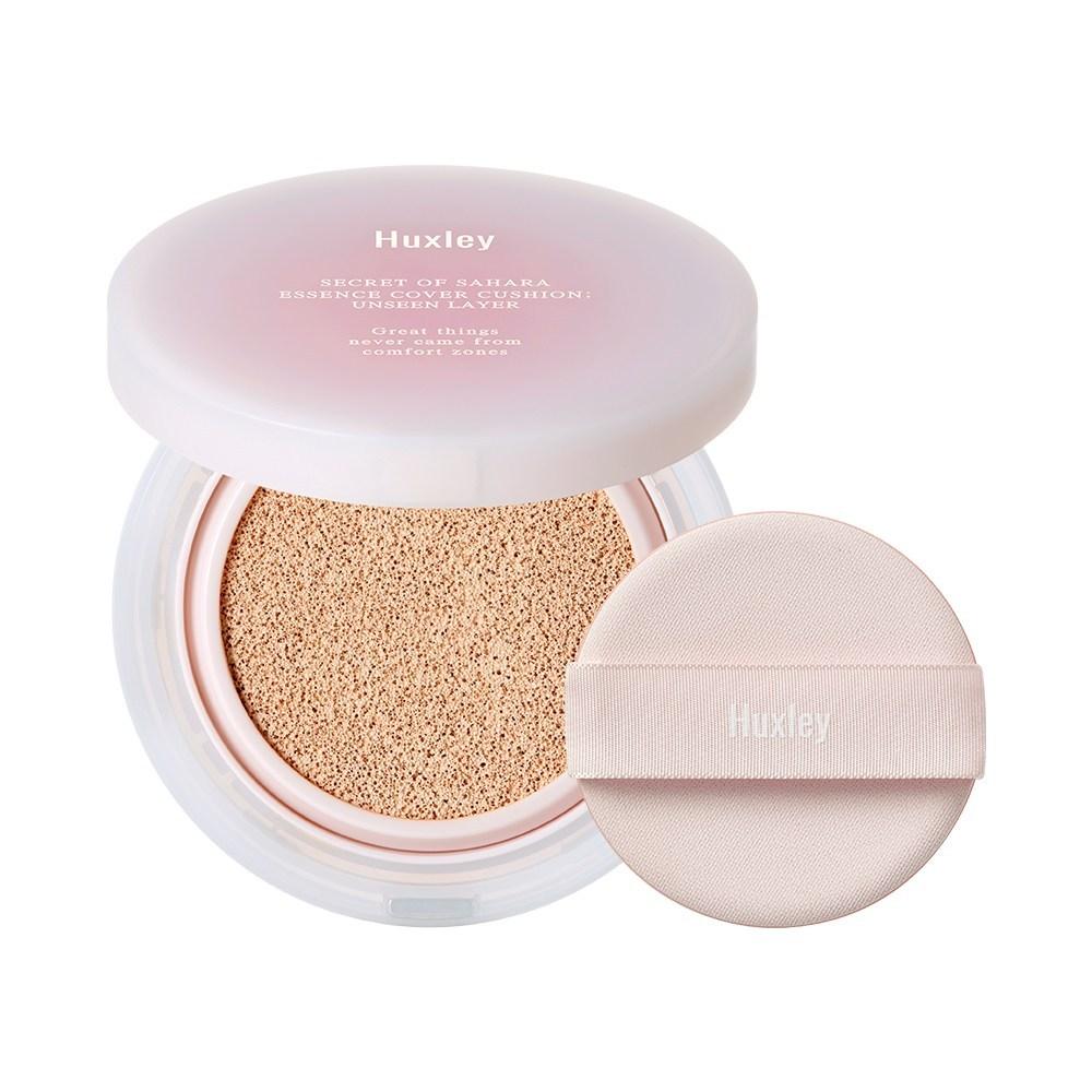 Huxley Тональная основа Essence Cover Cushion Pact Foundation 12 г, цвет коралловый песок, 1 шт.