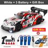 Rc Car With Led Remote Control Cars High Speed Fast Drift Racing 2.4g Radio Rtr Vehicle Gtrpro Model Toy Kids Children Gift