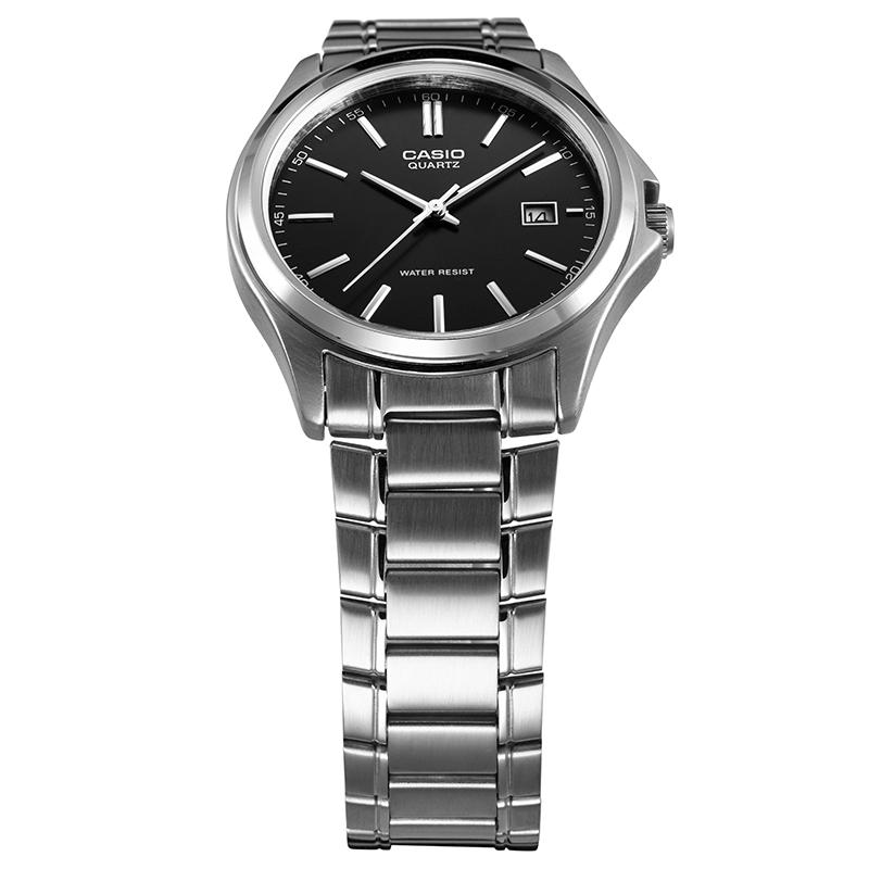 Casio Часы серия-LTP пара простой повседневный модный кварцевый механизм стальной ремешок японские и корейские часы одинаковые MTP-1183A-1ALTP-1183A-1A