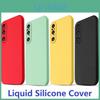 Liquid Case Real Phone Silicone For Sony Xperia 1 5 10 V Skin Friendly Soft Cover Cases For Xperia 1 Iii 10 Ii 5 Iv With Strap