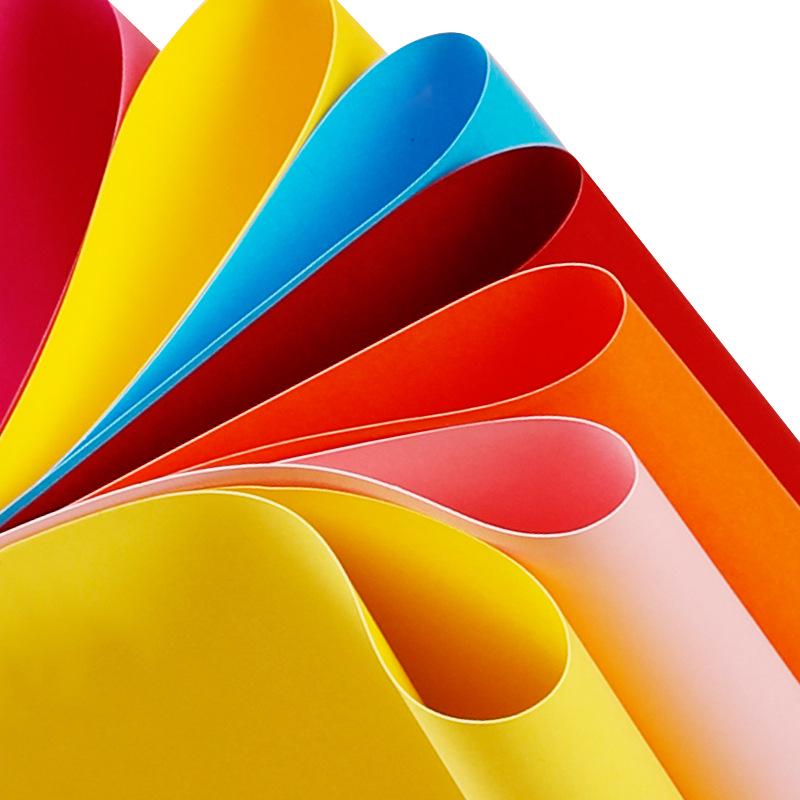 Плотный цветной картон А4 230 г для детских поделок и поздравительных открыток