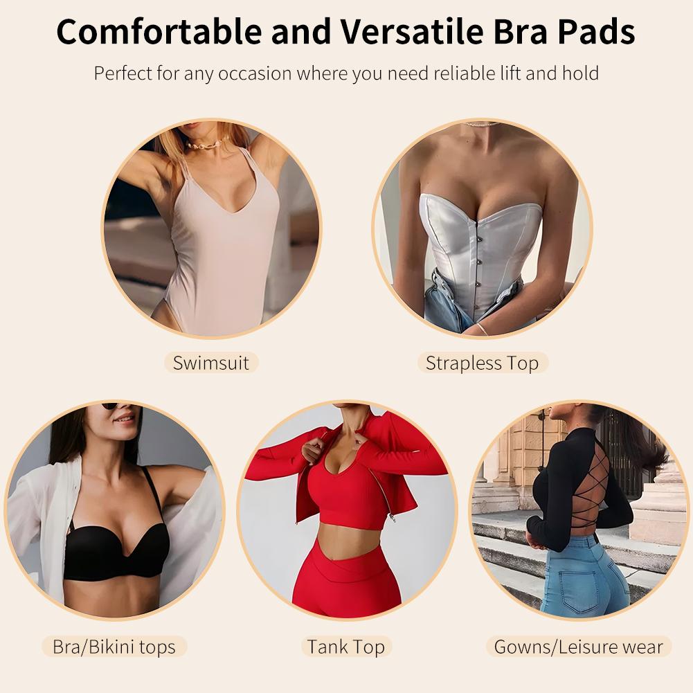 Varsbbay Ultra Boost Вставки Двусторонние клейкие подушечки Липкие вставки для бикини для спортивного бюстгальтера Купальник