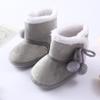 Casual Anti Skid Bottom Baby Girls Boys Winter Warm Boots Plush Fur Newborn Toddler Flat Snow Boots