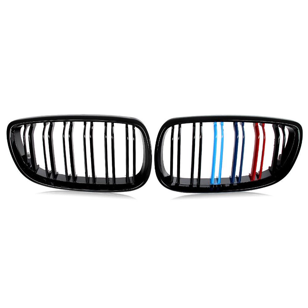 Обновленная трехцветная двухполосная решетка радиатора для BMW 3 серии E92/E93 (2006-2009)
