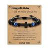 JYL TS Bracelet Sports  Ball Beads Charm Boosts Athletic Luck & Endurance