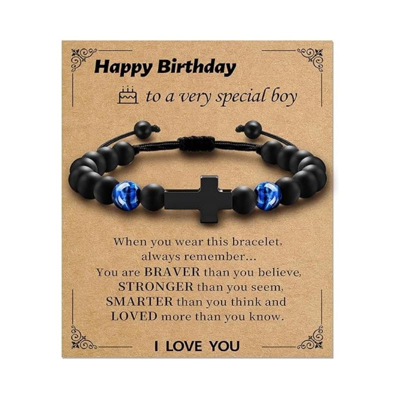 JYL TS Bracelet Sports Ball Beads Charm Boosts Athletic Luck & Endurance