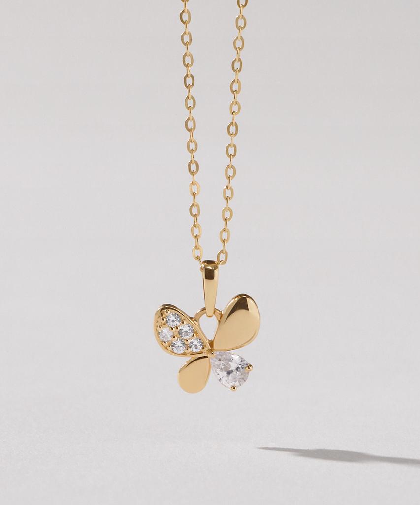 Mcel 14K Vivienne Butterfl Butterfly Pendant