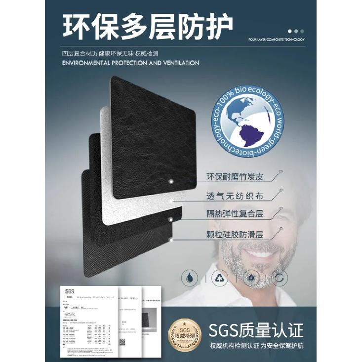 For 2024 ZEEKR X Leather Dashboard Sunshade Mat - Premium Anti-Glare & UV Protection Cover | Custom Fit for Center Console