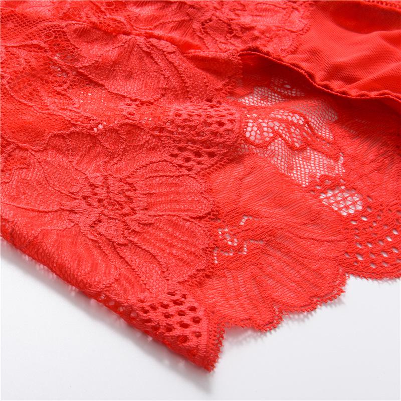 Прозрачные кружевные трусики со средней посадкой, дышащей хлопковой вставкой и приподнимающим бедра дизайном