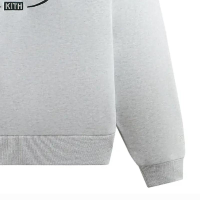 Men's Kith x New York Botanical Garden Logo Nelson Crewneck 'Light Heather Grey'