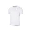 Dri-Fit Quick Dry Светоотражающая повседневная футболка для бега Мужские топы Белые CU0327-100