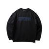 Round Neck Sweatshirt for Men, New Trendy Brand, Fashionable Letter Print, Versatile Pullover, Age-Reducing Campus Style, Loose Casual Top