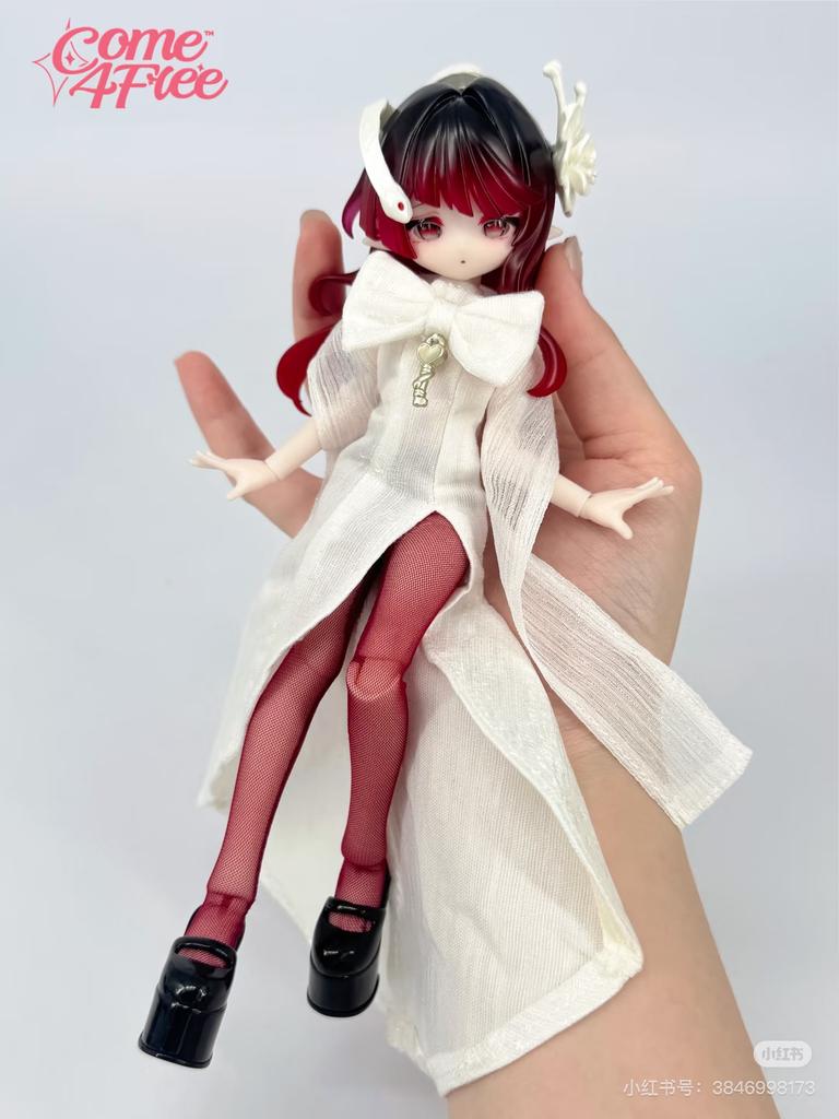Genuine Come4free Minty V2 Ocean Gem Series 1/8 Bjd Blind Box Kawaii Movable Doll Action Figure Ornament Collection Model Gift