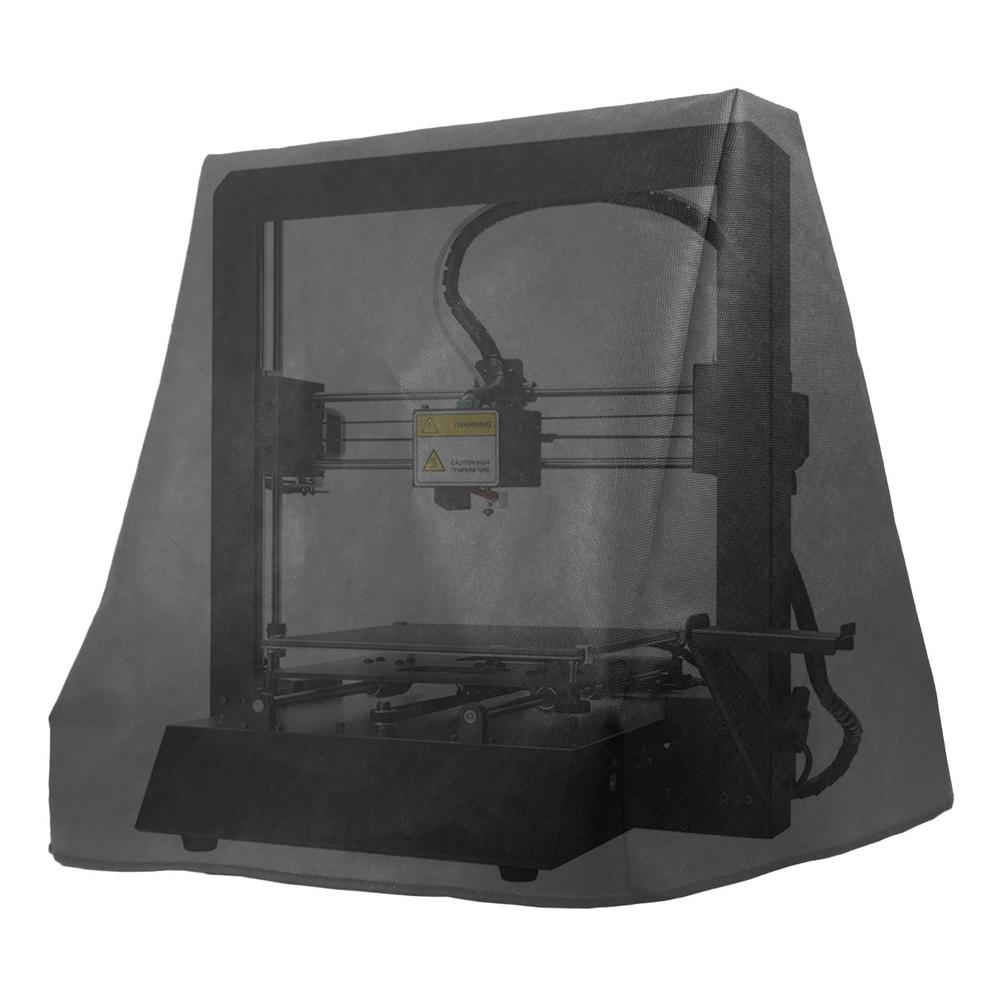 Durable Anycubic I3 Mega 3D Printer Dust Cover - Easy To Clean, Protective Black Housing for Home and Office Use
