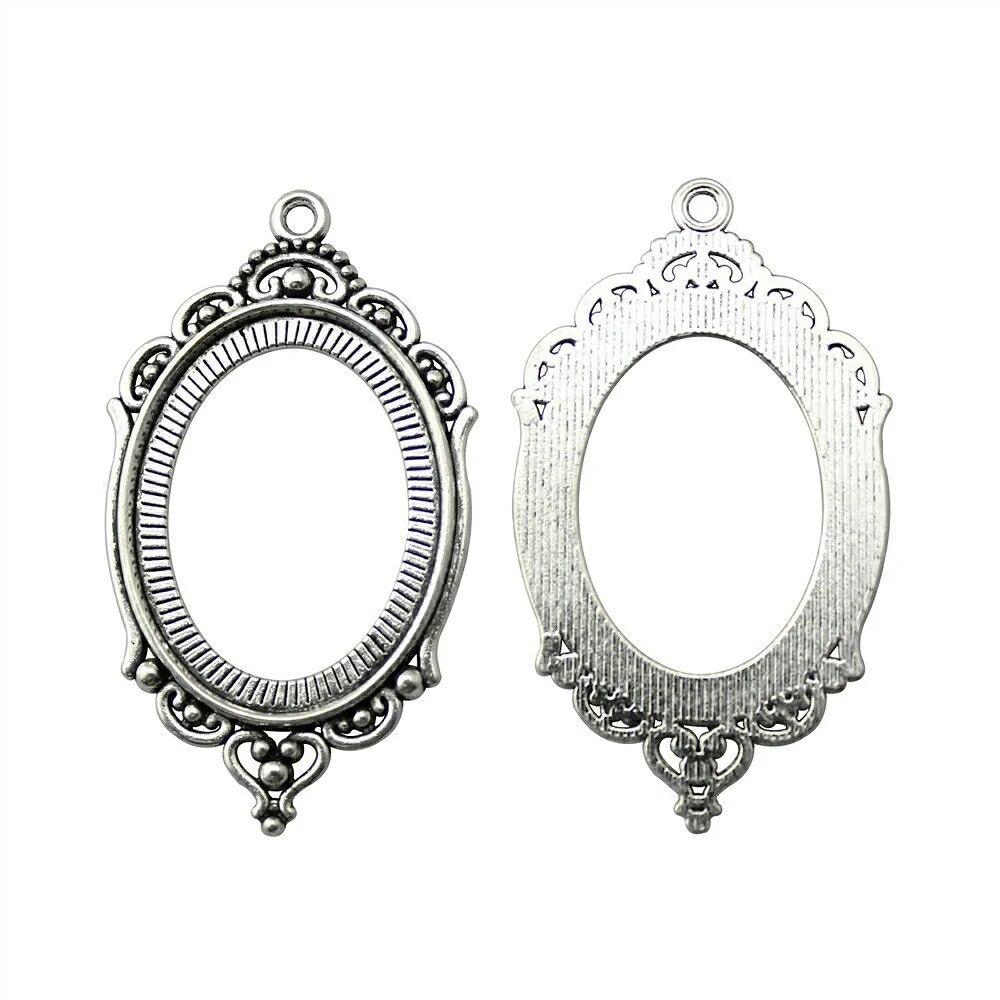 Подходит для овального 20X30 мм 25X35 мм стеклянного кабошона, основа для установки лотка, компоненты, автомобильные аксессуары, подарочные украшения и аксессуары