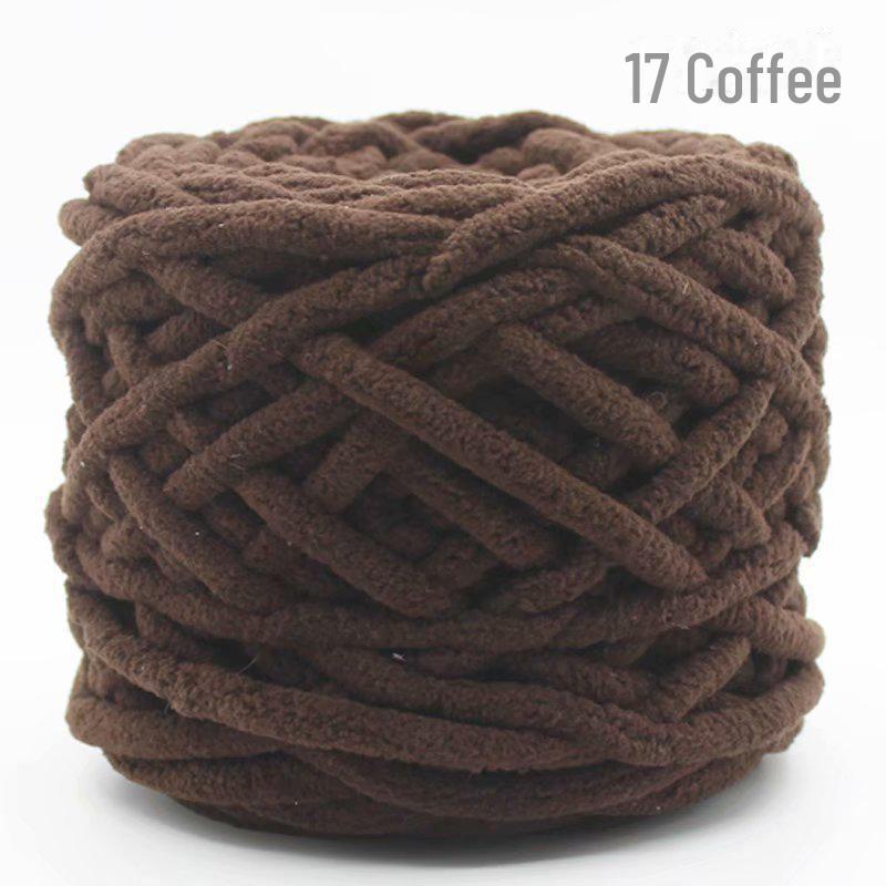 Толстая пряжа Ice Wool для вязания одеял, тапочек, шейных платков и шарфов