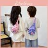 Printed Shoulder Crossbody Chest Bag Children Cartoon Leisure Outdoor