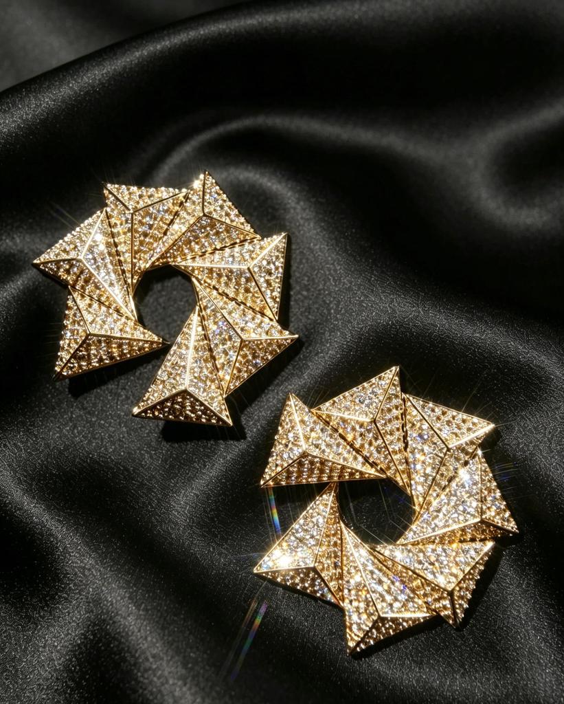 Серьги из серебра S925 с инкрустацией цирконием: Модные, Роскошные Серьги-капли
