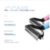 Stainless Steel Pet Grooming Comb Double Sided Dog Cat Detangling Brush for Removing Mats Loose Hair