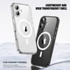 For iPhone 17 Case Compatible with MagSafe Precise Cutouts TPU+PC Clear Phone Back Cover