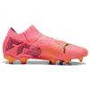 Puma Future Pro 7 FG AG Forever Faster Pack мужские кроссовки розовые закатно-свечение черный 107707-03