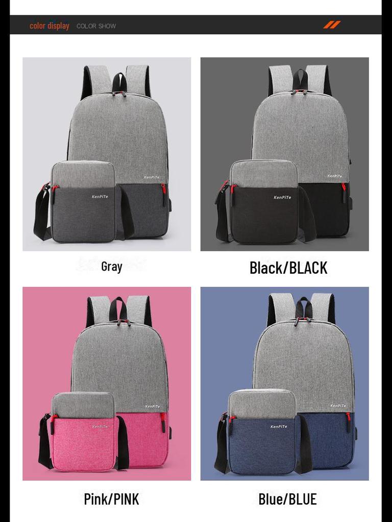 Feisha женский комплект из двух предметов: рюкзак Campus & Travel на одно плечо