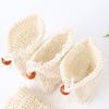 20Pcs Soap Saver Bag Cotton Linen Bubble Net with Drawstring Free Exfoliating Foaming Drying Shower Soap Holder