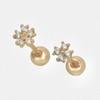 Youngglow 14k Mini Cubic Flower Piercing (2type)