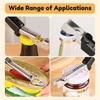 Stainless Steel Jar Opener Labor Saving Lid Remover Kitchen Tool Can Opener  Weak Hands/Seniors
