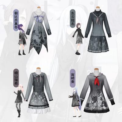 Аниме Project Sekai Colorful PSJK 3-я годовщина Ёисаки Канадэ Асахина Мафую Акияма Мизуки Синономэ Эна Костюм для косплея