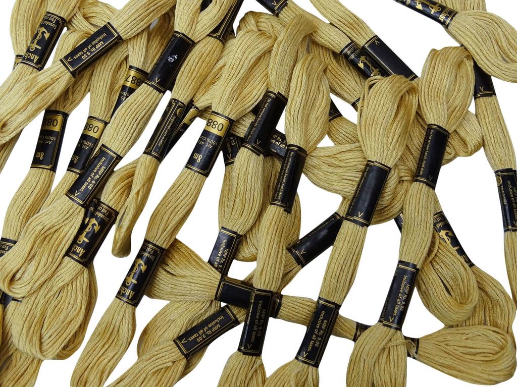 IBA Indianbeautifulart Твердые ручные стежки Швейные мотки Многожильные хлопчатобумажные нитки для вышивания