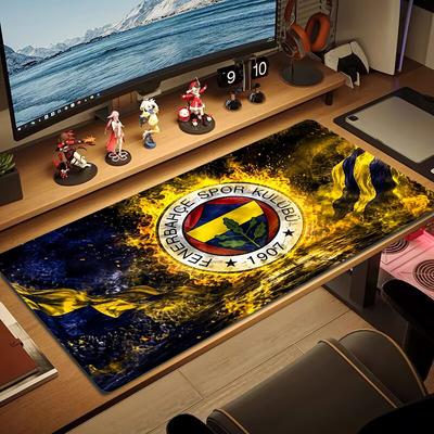 Fenerbahce sk Цветная Коврик для Мыши Большой Игровой Коврик для Стола Нескользящий Ноутбук Планшетт Большой Коврик для Мыши XXL Коврик Мини ПК Игровой Коврик С Замком по Краю