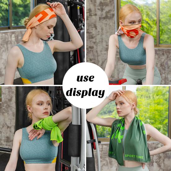 Workout Cooling Towel Three-layer Super Soft Friendly To Skin Quick-drying Moisture-wicking Breathable