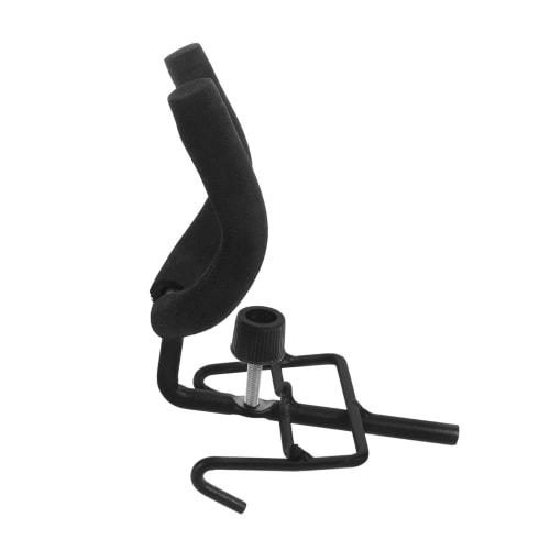 BESPORTBLE Convenient guitar wall hanger hook for acoustic, electric bass guitar, and ukulele. Multifunctional guitar hanger for home use.