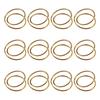 6/12 шт. Золотые кольца для салфеток Сплав Спиральный дизайн Держатели для салфеток Пряжки Семейный ужин Свадебная вечеринка Украшение стола