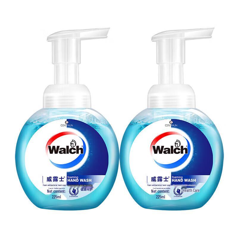 Walch Health Care Antibacterial Foam Hand Wash, 2x225ml