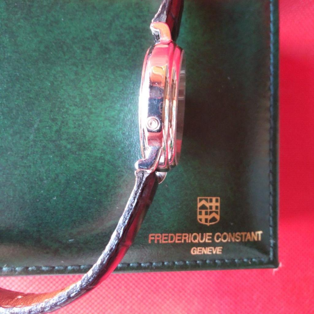 Б/у часы Frederique Constant Business Timer с фазами луны, в рабочем состоянии