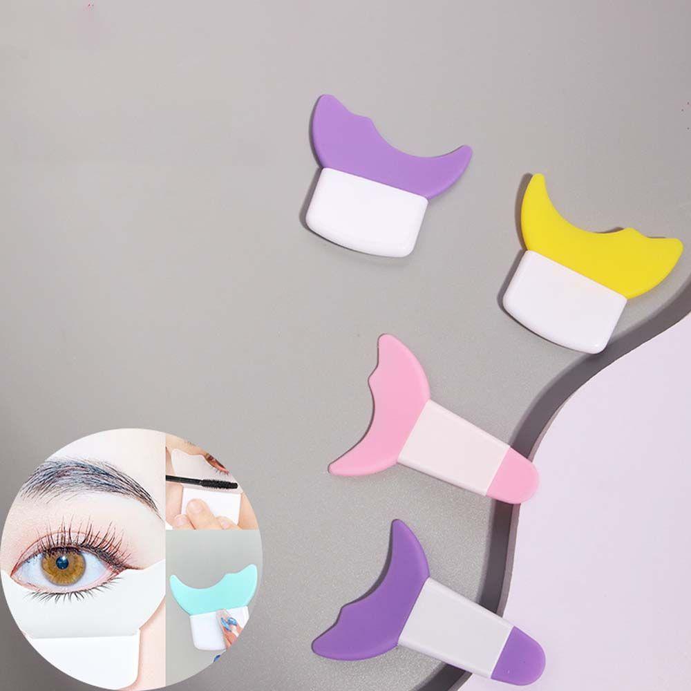 Beginner Makeup Aids Applicator Eyeshadow Shaper Pad Beauty Tool Mascara Baffle Eyeliner Template